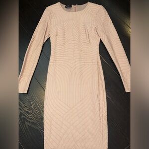 BEBE (Vintage 2005) Light Pink Textured Women's Dress 👗